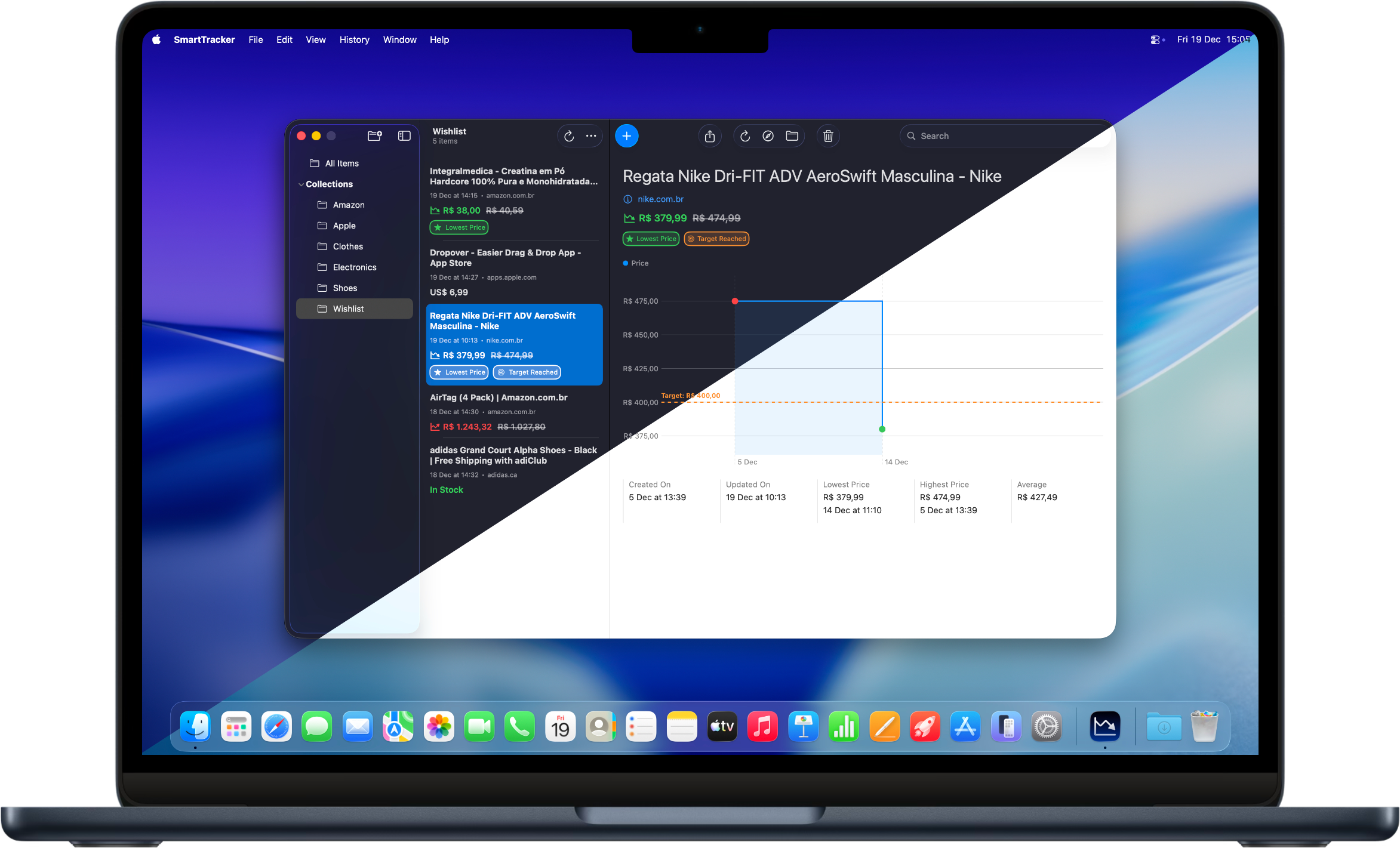 Never miss a price drop again
